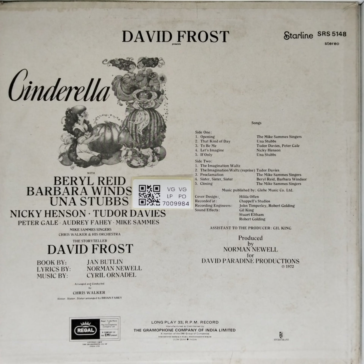 David Frost - Cinderella (Vinyl)