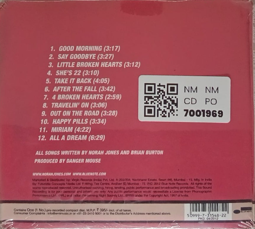 Norah Jones - Little Broken Hearts (CD)