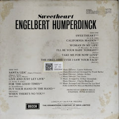 Engelbert Humperdinck - Sweetheart (Vinyl)