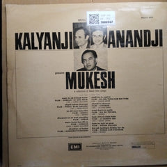 Kalyanji Anandji, Mukesh - Kalyanji Anandji Present Mukesh (Vinyl)