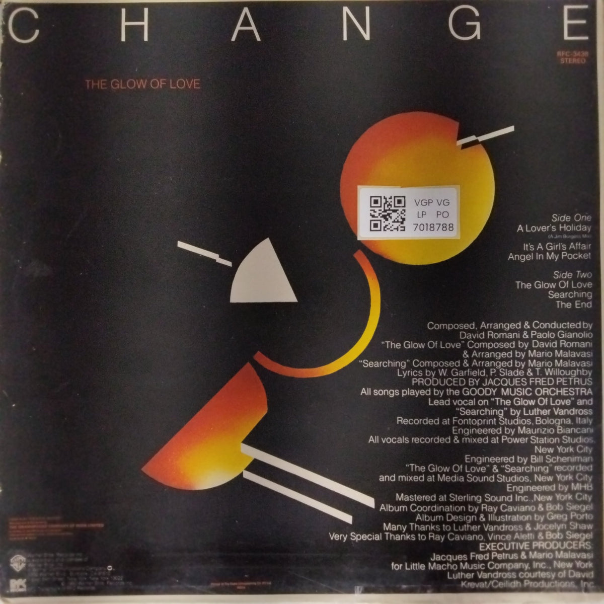 Change - The Glow of Love (Vinyl)
