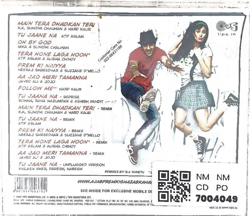 Pritam - Ajab Prem Ki Ghazab Kahani (CD)