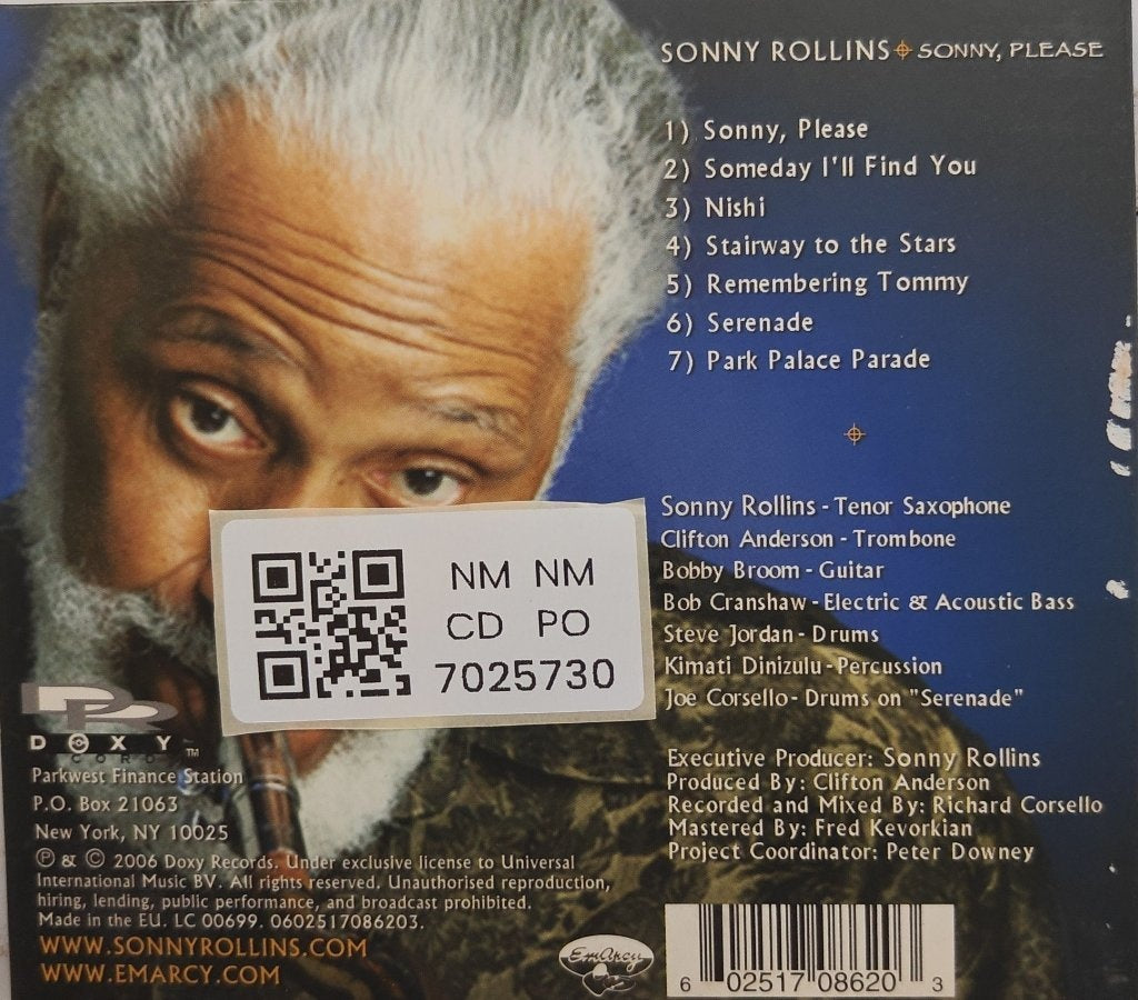Sonny Rollins - Sonny, Please (CD)