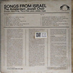 The Amsterdam Jewish Choir - Songs from Israel (Vinyl)