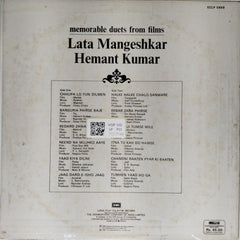 Lata Mangeshkar, Hemant Kumar - Memorable Duets from Films (Vinyl)