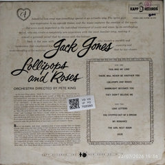 Jack Jones - Lollipops and Roses (Vinyl)