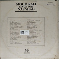 Mohd. Rafi, Naushad - Mohd. Rafi Sings for Naushad (Vinyl)
