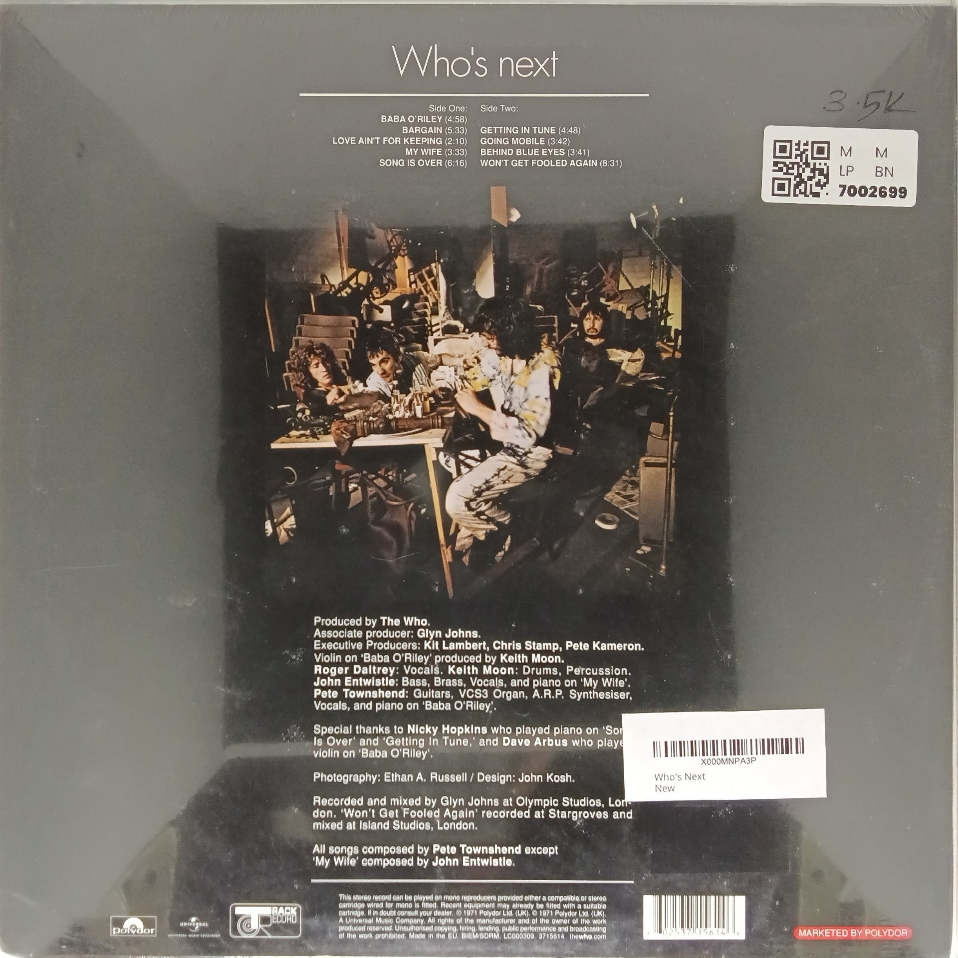 The Who - Who's Next (Vinyl)