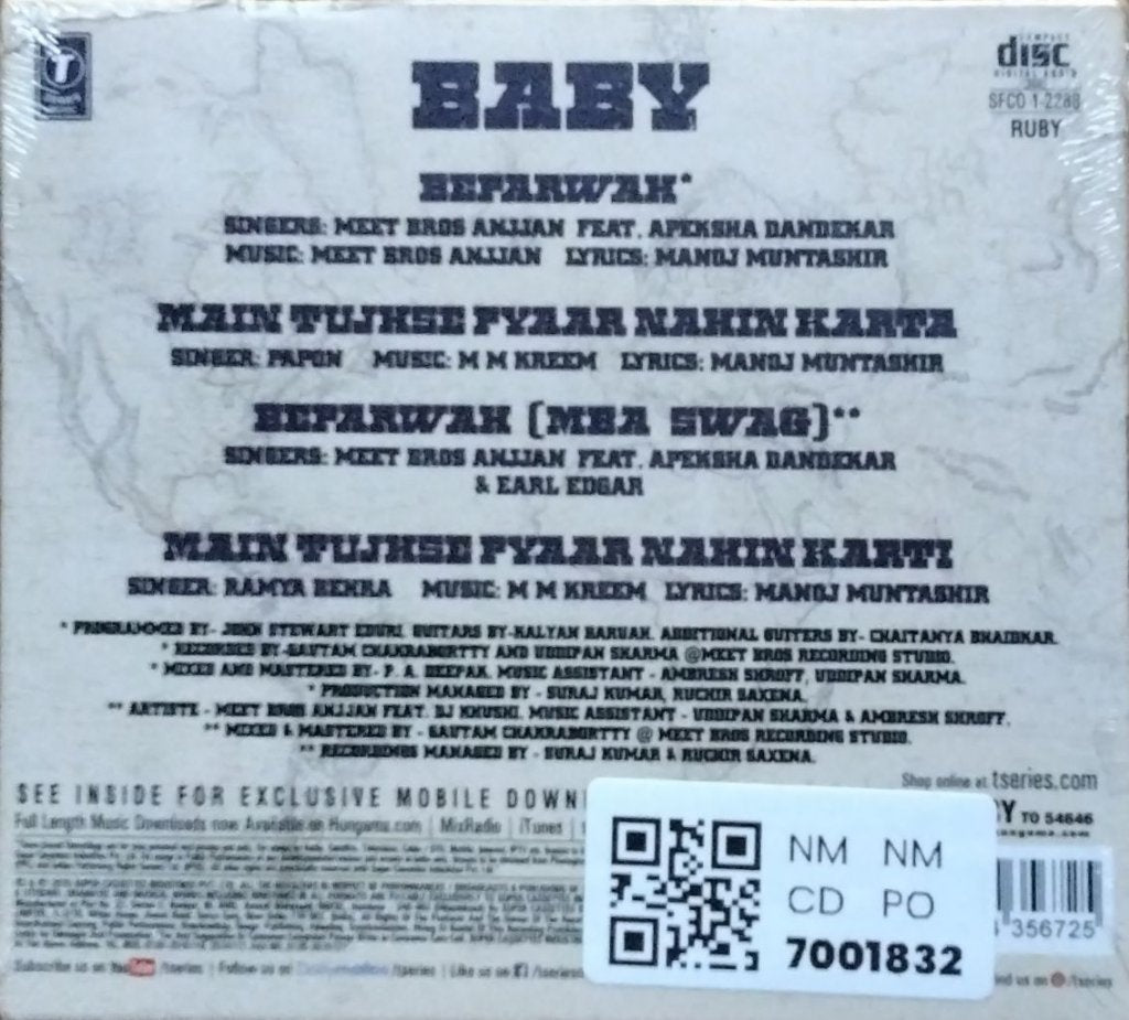 M M Kreem - Baby (CD)