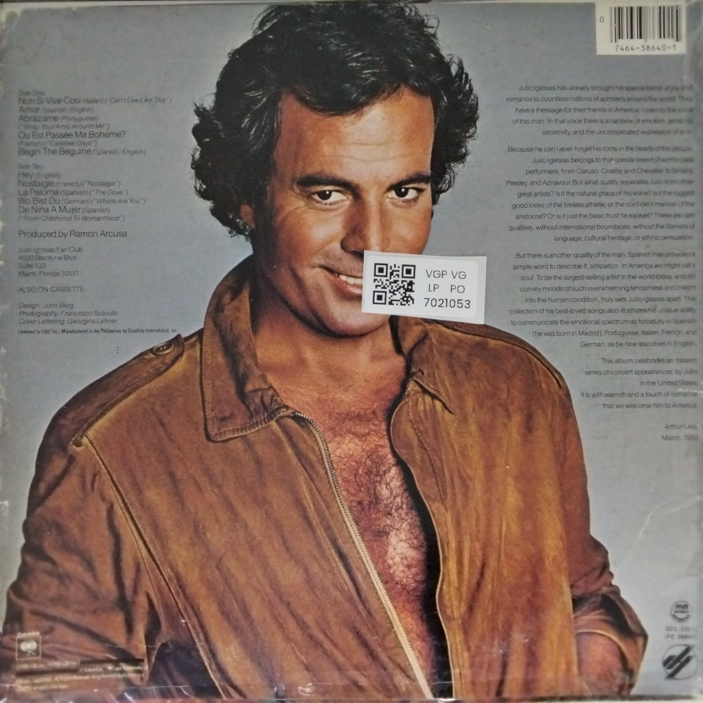 Julio Iglesias - Julio (Vinyl)