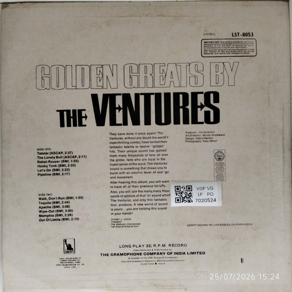 Ventures - Golden Greats (Vinyl)