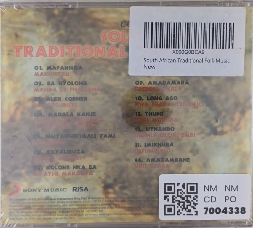 Various - Celebrate the Best of South African Traditional Folk Music (CD)