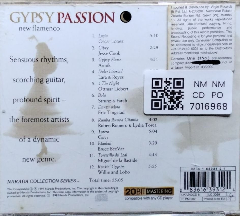 Various - Gypsy Passion: New Flamenco (CD)