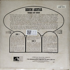 Begum Akhtar - Thumris and Dadras (Vinyl)
