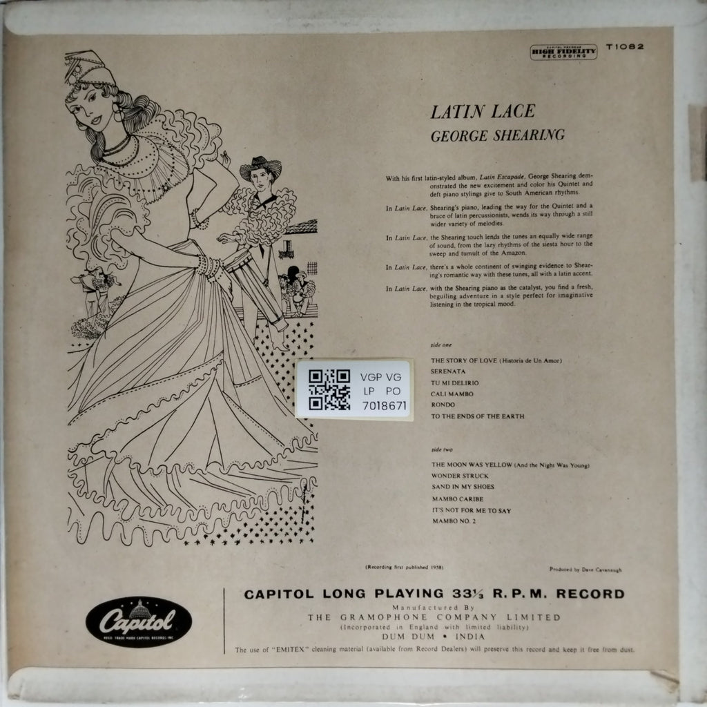 George Shearing Quintet - Latin Lace (Vinyl)
