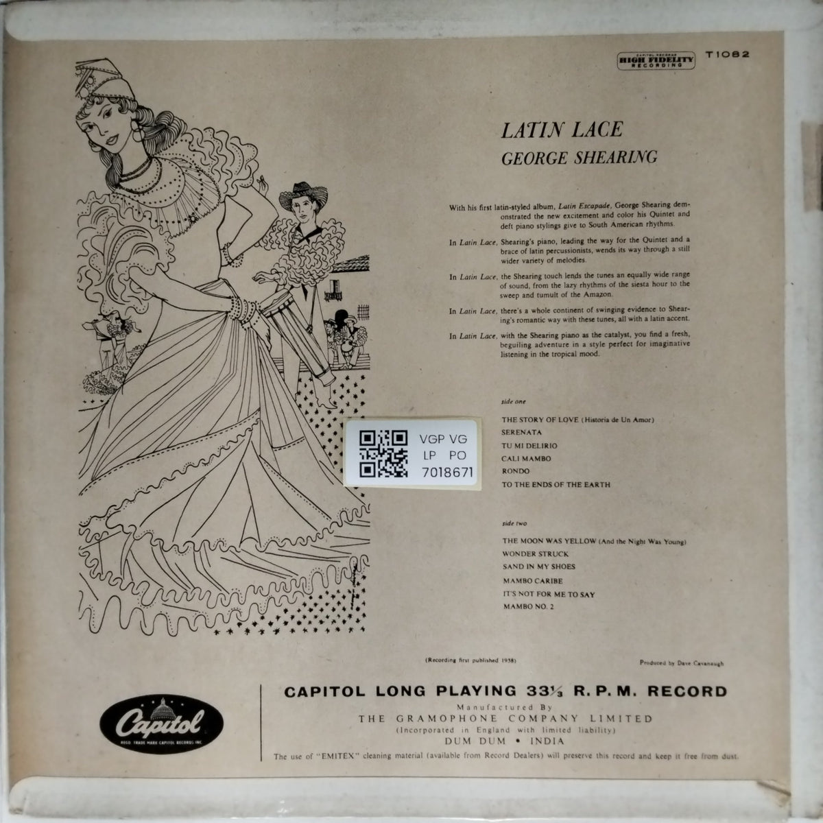 George Shearing Quintet - Latin Lace (Vinyl)