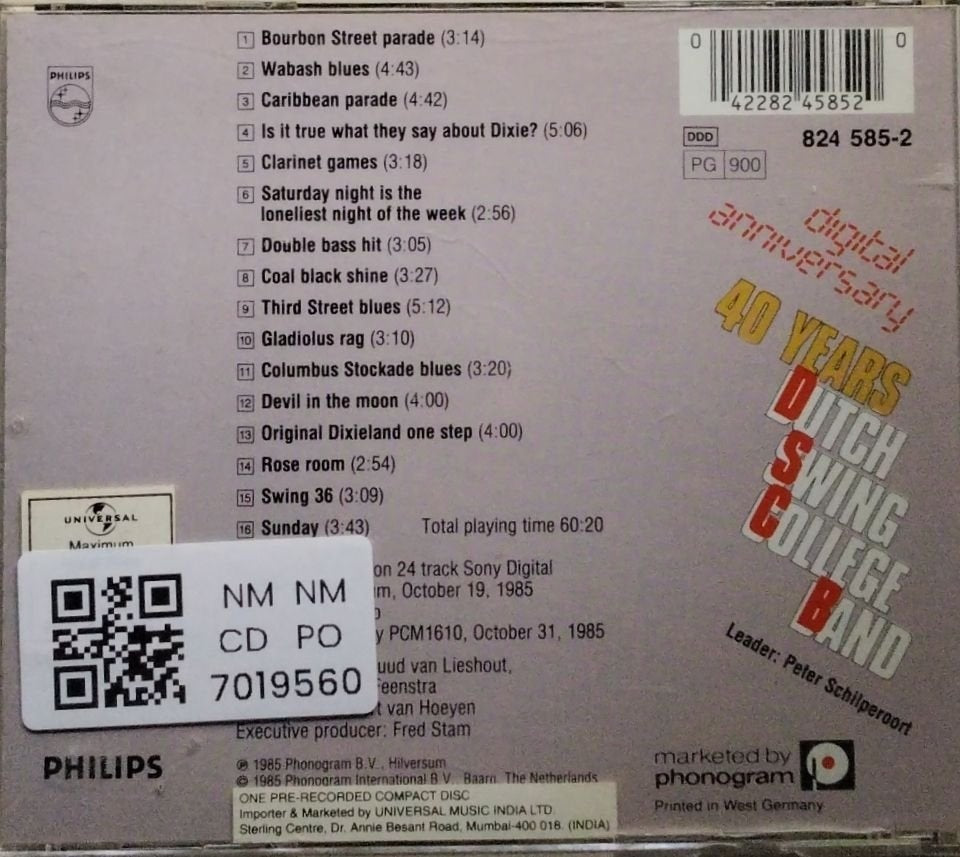 Dutch Swing College Band - Digital Anniversary (CD)