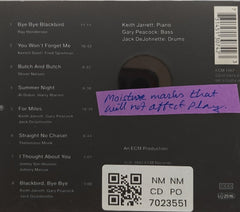 Keith Jarrett, Gary Peacock, Jack DeJohnette - Bye Bye Blackbird (CD)