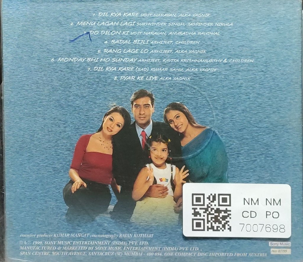 Jatin Lalit - Dil Kya Kare (CD)