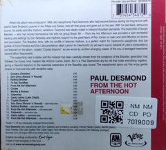 Paul Desmond - From the Hot Afternoon (CD)