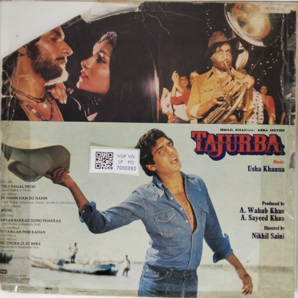 Usha Khanna - Tajurba (Vinyl)