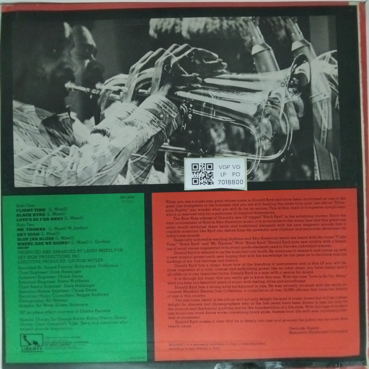 Donald Byrd - Black Byrd (Vinyl)