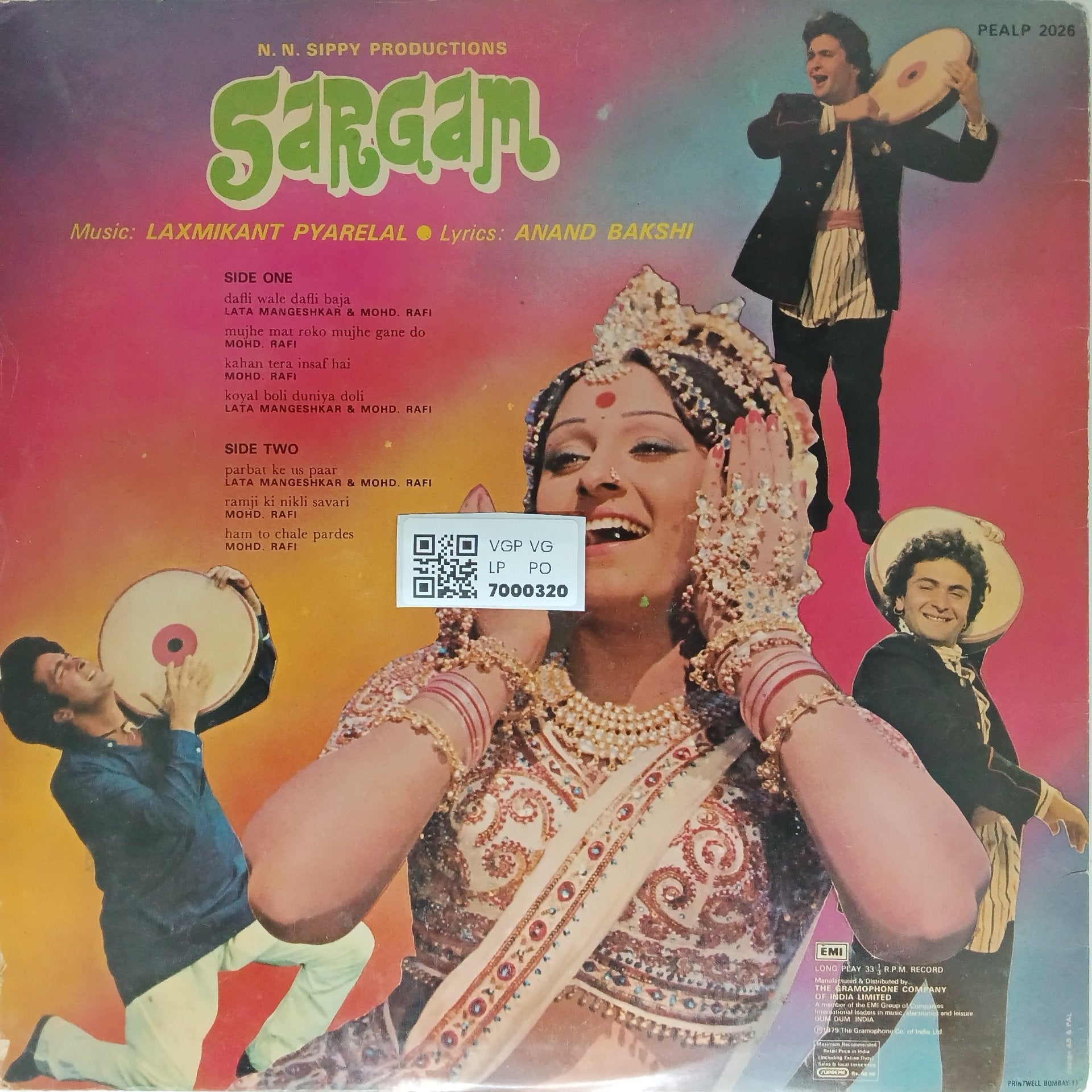 Laxmikant Pyarelal - Sargam (Vinyl)