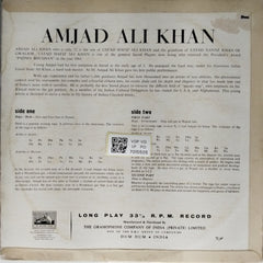 Amjad Ali Khan - Amjad Ali Khan (Vinyl)