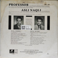 Shanker Jaikishen - Professor Asli Naqli (Vinyl)