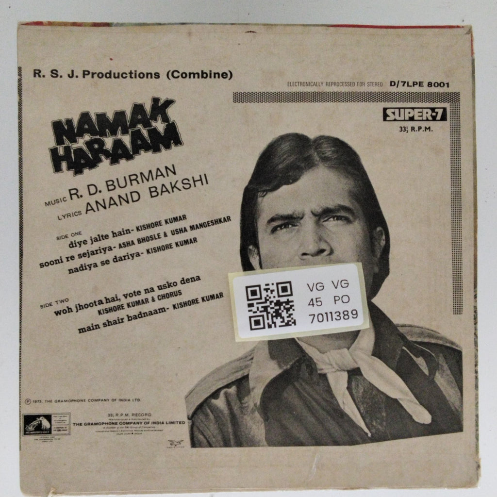R.D. Burman - Namak Haraam (45-RPM)