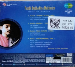 Pandit Budhaditya Mukherjee - Classical Instrumental Sitar (CD)