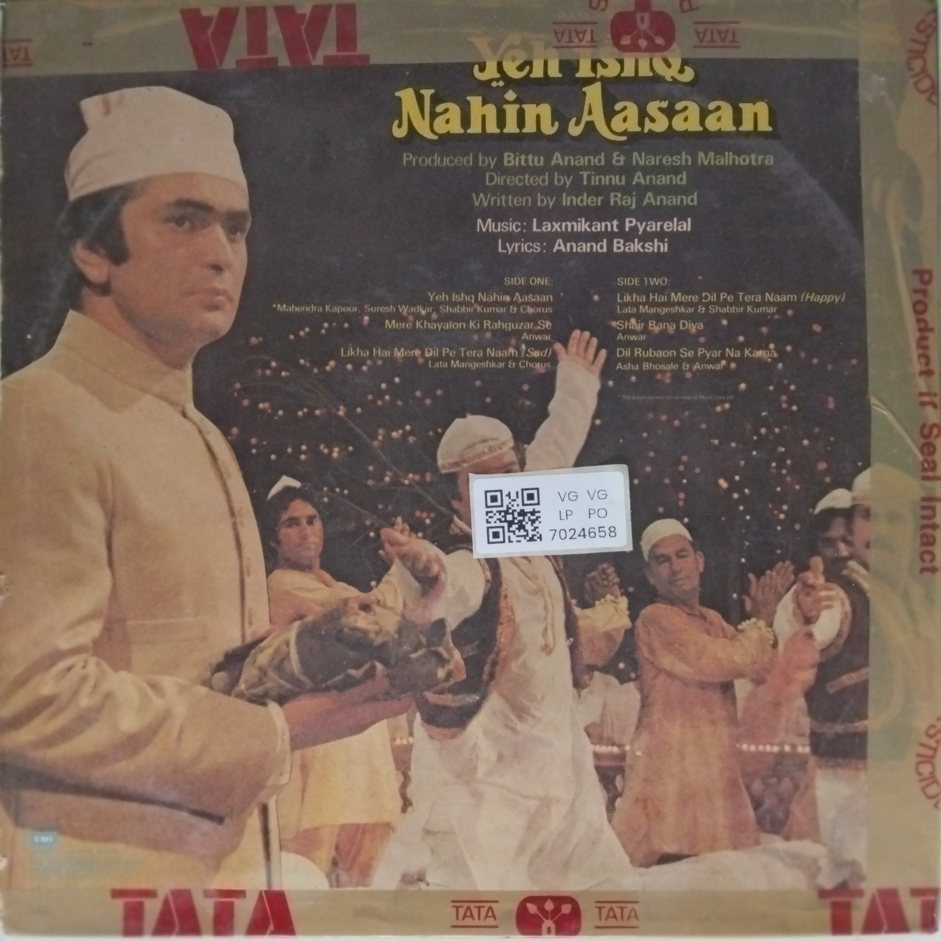 Laxmikant Pyarelal - Yeh Ishq Nahin Aasaan (Vinyl)