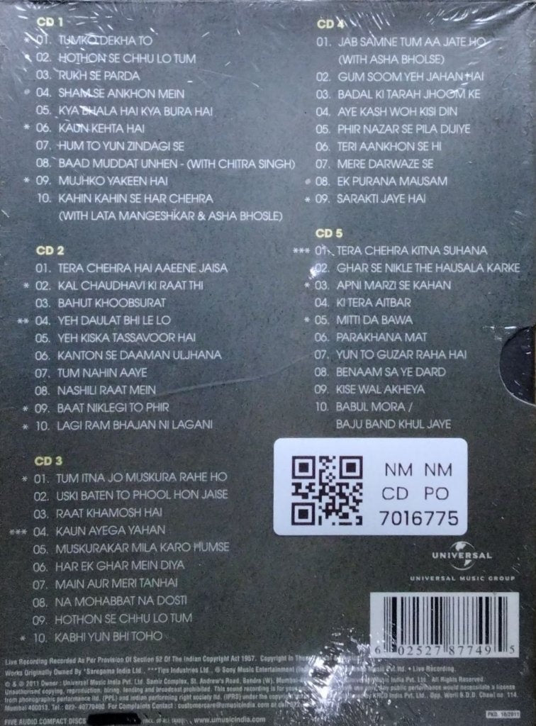 Jagjit Singh - The Legend Jagjit Singh Forever (CD) (5)