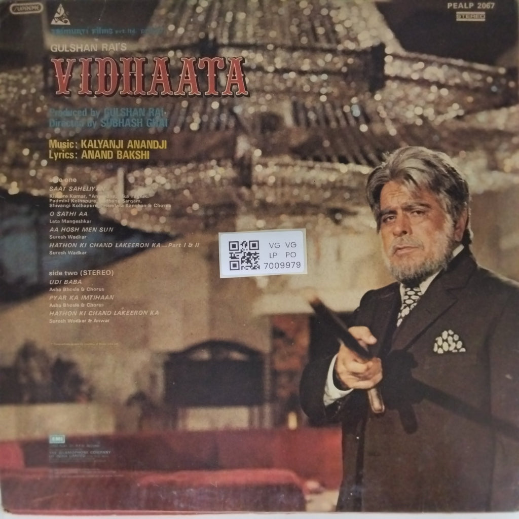 Kalyanji Anandji - Vidhaata (Vinyl)