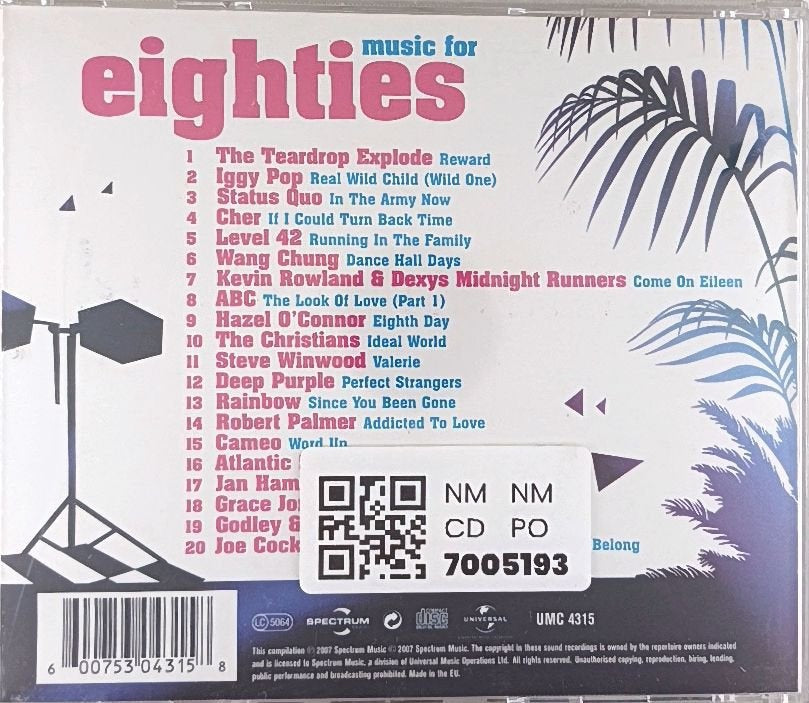 Various - Music for Eighties (CD)