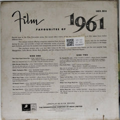 Shankar, Jaikishan, Naushad, Jaidev, Madan Mohan, Roshan, Ravi, Salil Chowdhury, Chitragupta - Film Favourites of 1961 (Vinyl)