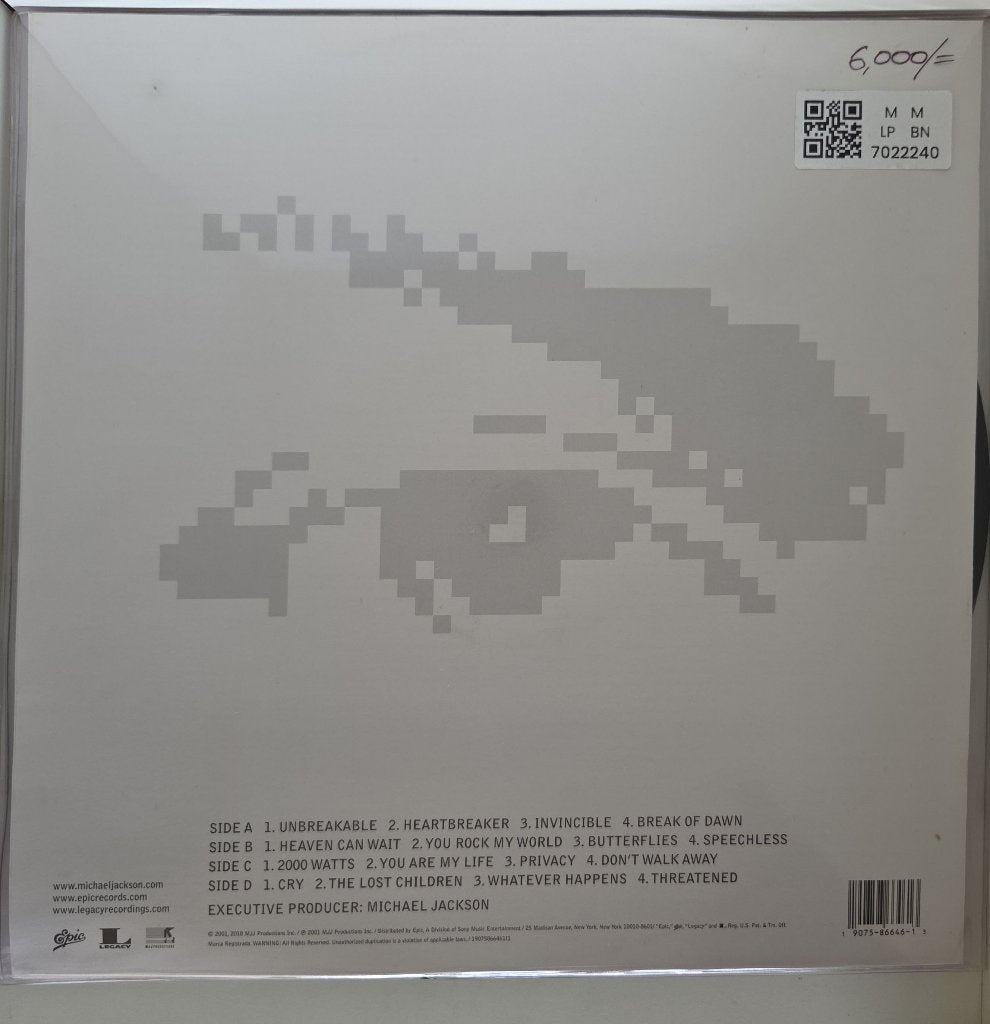 Michael Jackson - Invincible (Vinyl) (2)