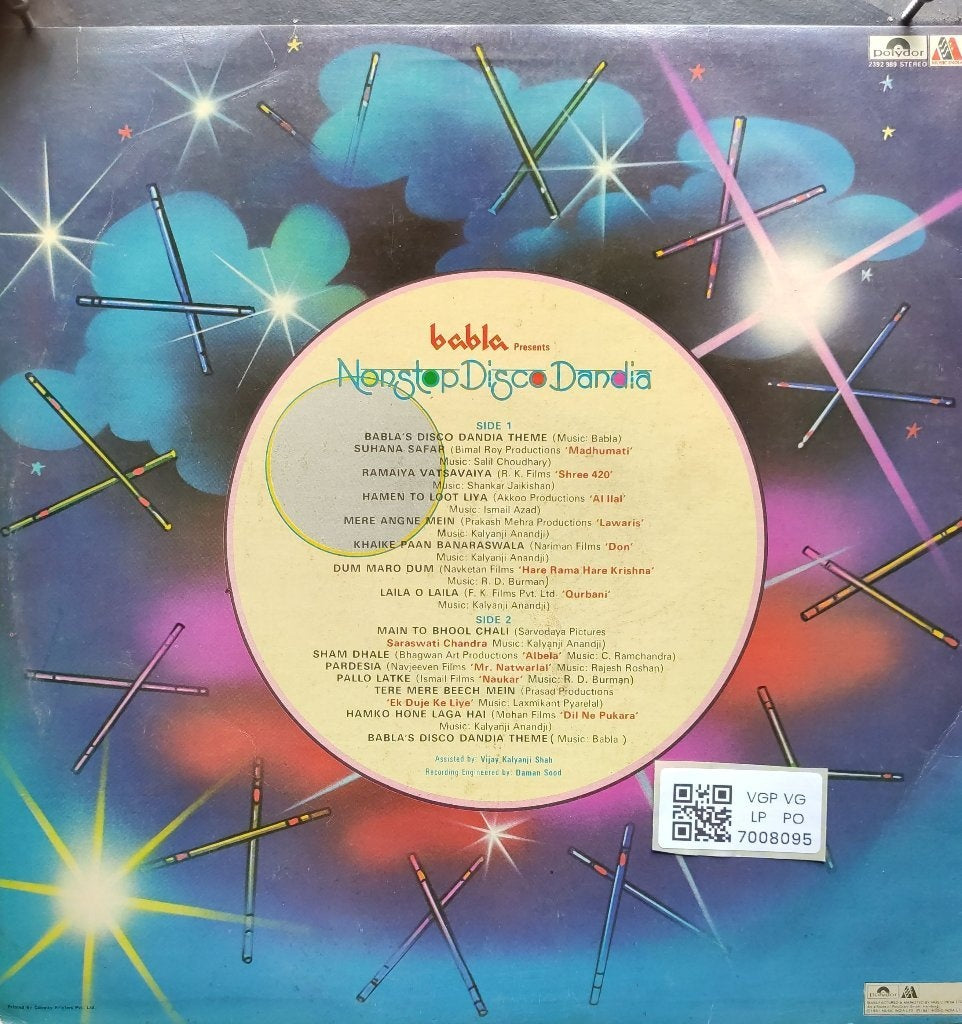 Babla - Nonstop Disco Dandia (Vinyl)