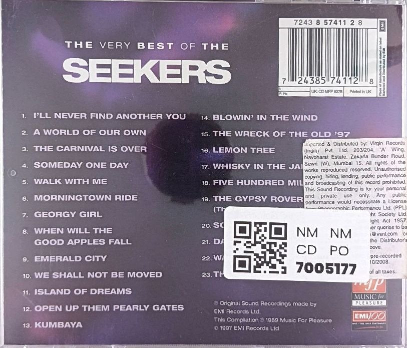 Seekers - The Very Best Of The Seekers (CD)