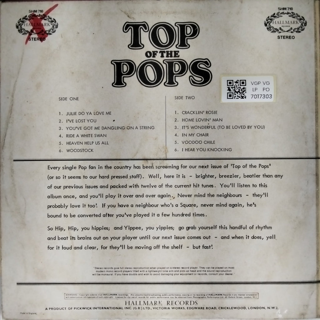 Various - Top of the Pops (Vinyl)