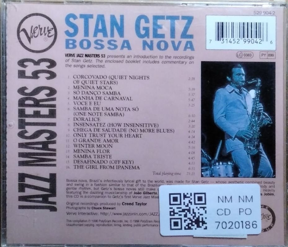 Stan Getz - Bossa Nova (CD)