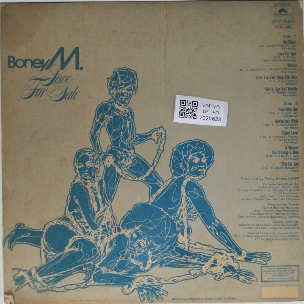 Boney M. - Love For Sale (Vinyl)