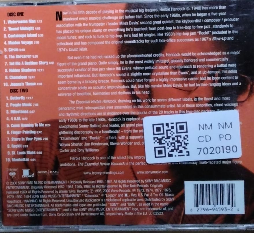 Herbie Hancock - The Essential Herbie Hancock (CD) (2)