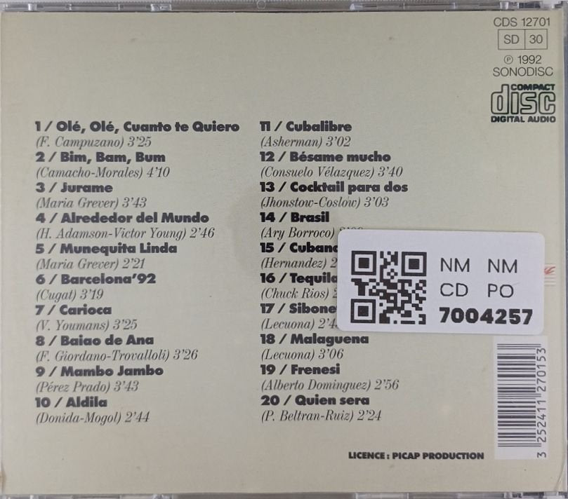 Xavier Cugat - Et son Grand Orchestre (CD)