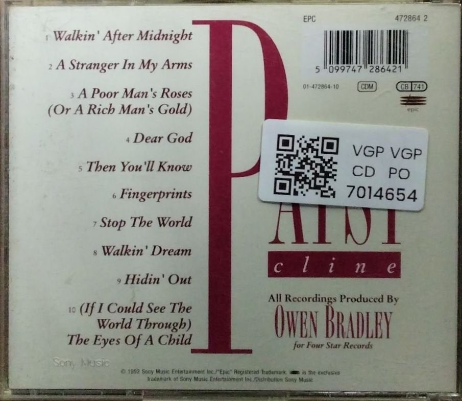 Patsy Cline - Forever and Always (CD)