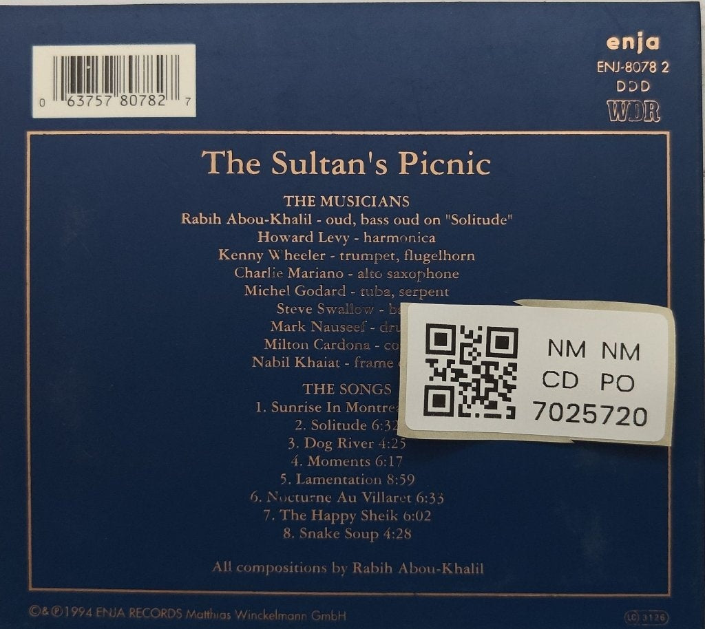 Rabih Abou-Khalil - The Sultan's Picnic (CD)
