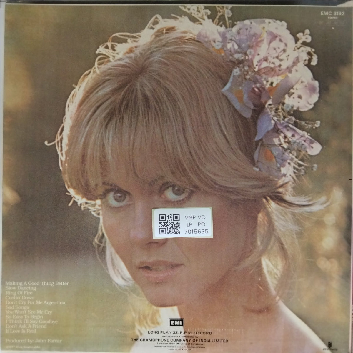 Olivia Newton-John - Making a Good Thing Better (Vinyl)
