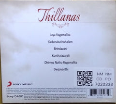 Dr. M. Balamuralikrishna - Thillanas (CD)