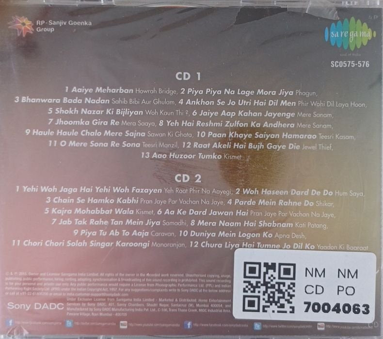 Asha Bhosle - My Favourites (CD) (2)