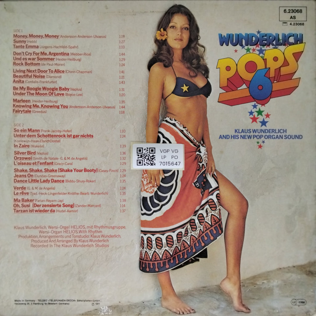 Klaus Wunderlich - Wunderlich Pops 6 (Vinyl)